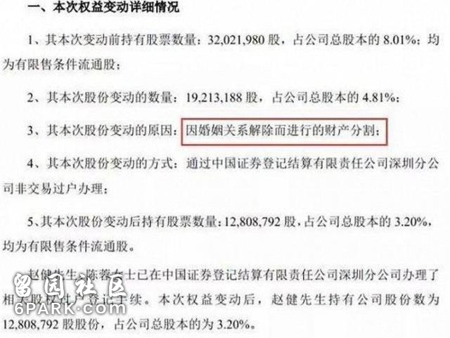 5亿分手费仅剩1.5亿！赵薇前嫂子也宣布出手套现了…………