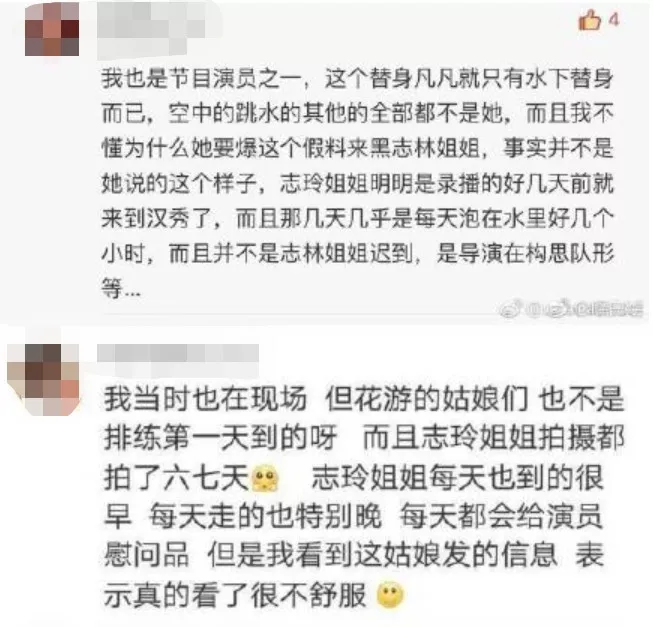 林志玲被质疑水下镜头用替身 央视春晚发声证清白